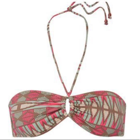 Eberjey Geo Weave Cora Multi Bikini Top Size Small NWT - Picture 1 of 11